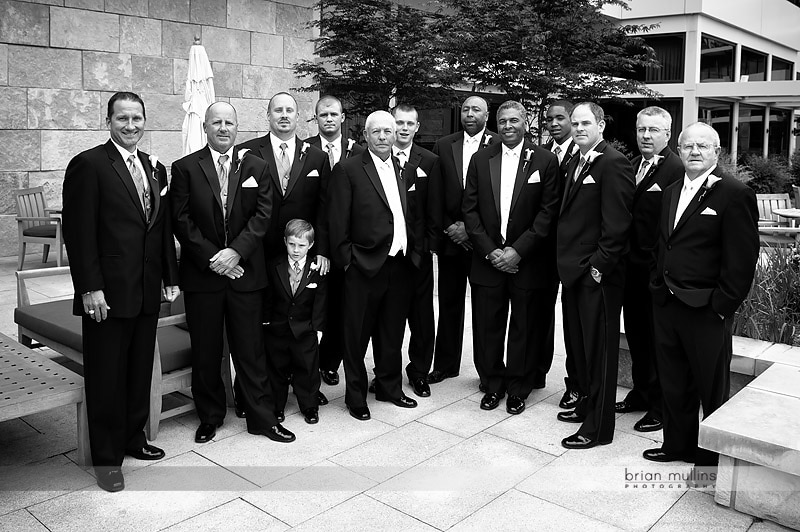 portrait of groomsmen