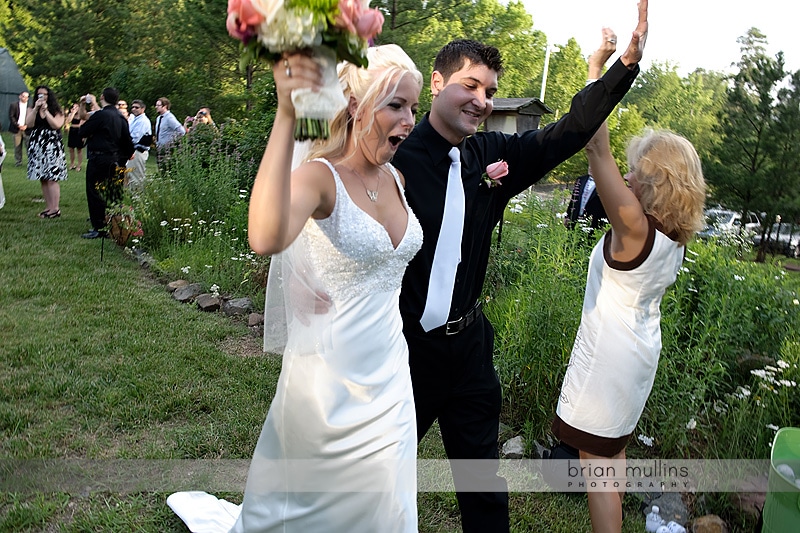 wedding at NC life and science museum