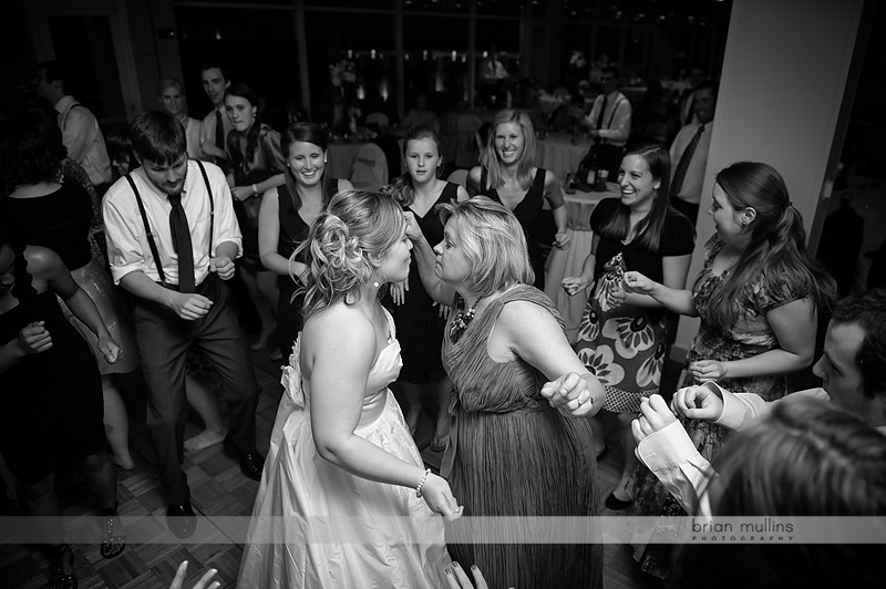 bride dancing at vaughn towers