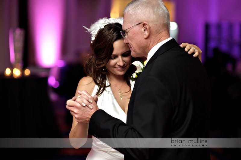 bride dancing with father