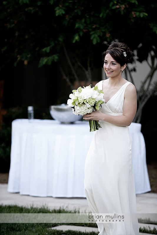 bride walking up the aisle