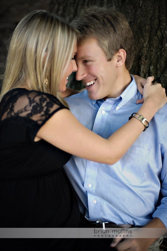 moore square engagement photos