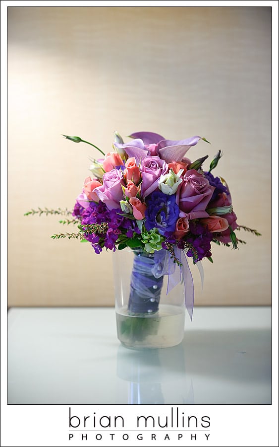Wedding Bouquet from the Purple Poppy