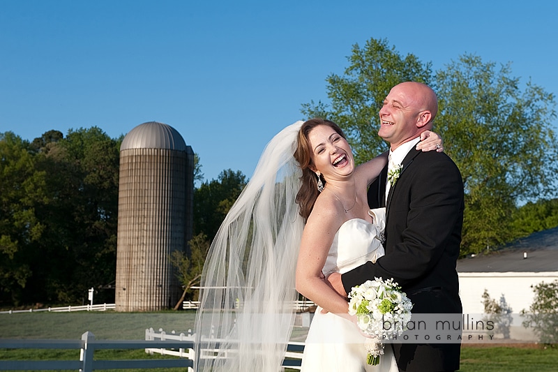 Fearrington inn wedding portrait