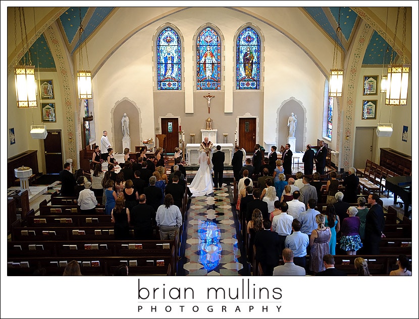 Sacred Heart Catherdal Wedding in Raleigh