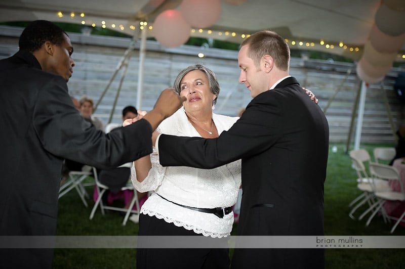 fun parent dance at wedding