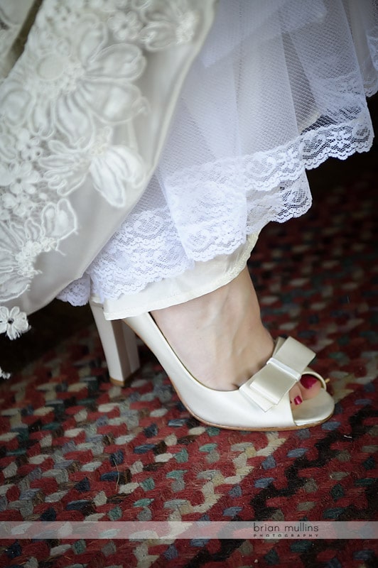 brides wedding shoes