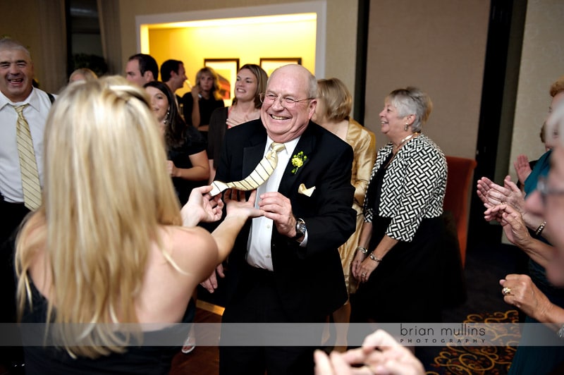 reception at crabtree valley marriott