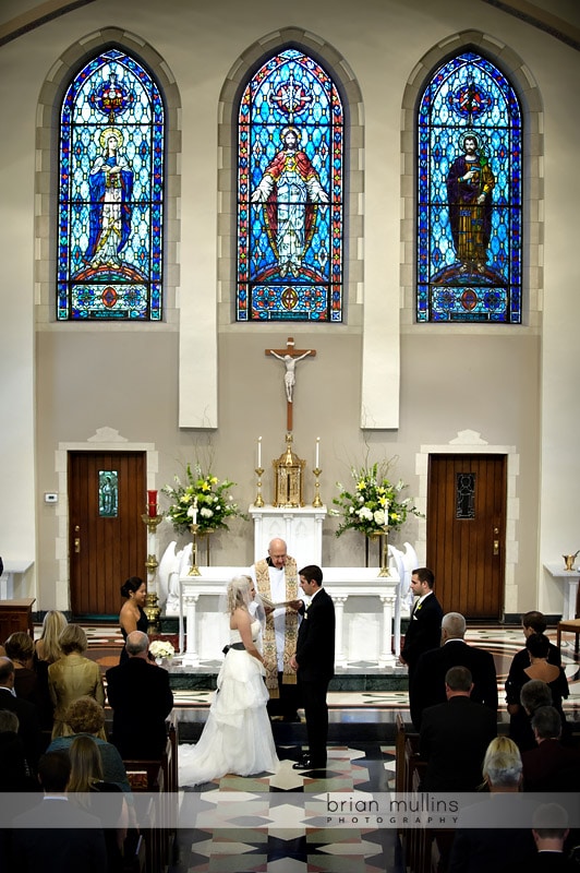 sacred heart cathedral wedding