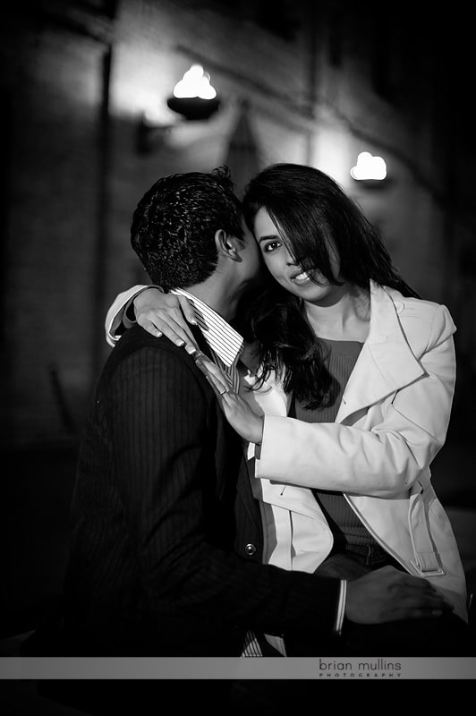 engagement sessions at night