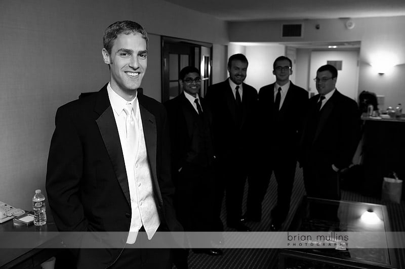 groom and groomsmen