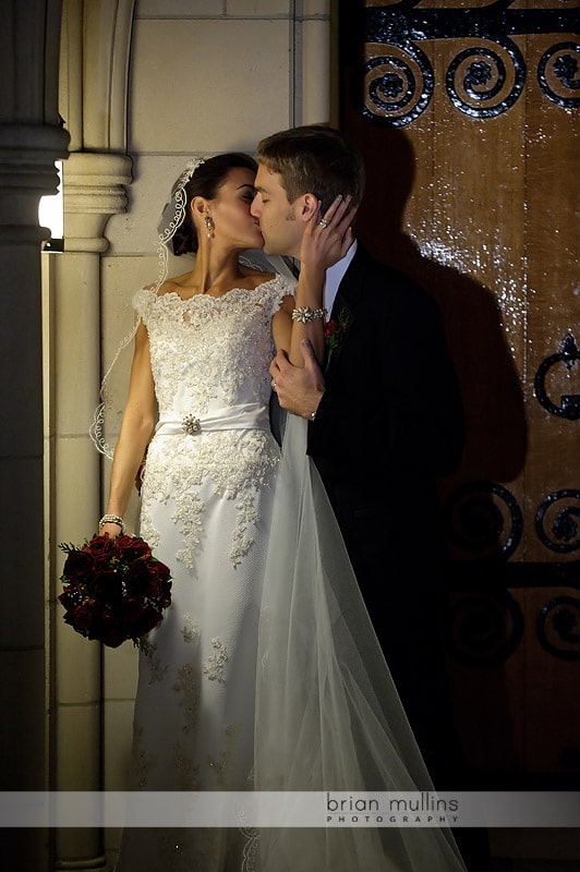 photo of duke chapel wedding