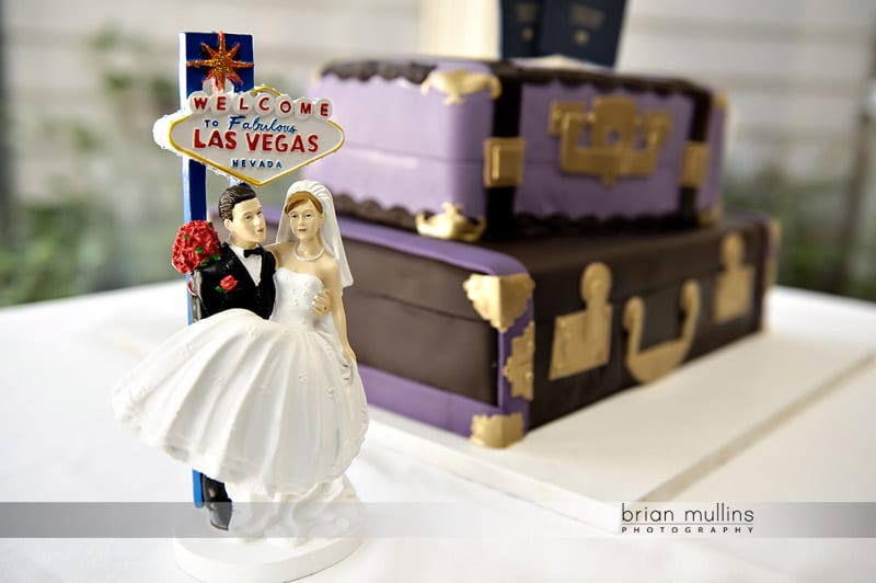 las vegas cake topper