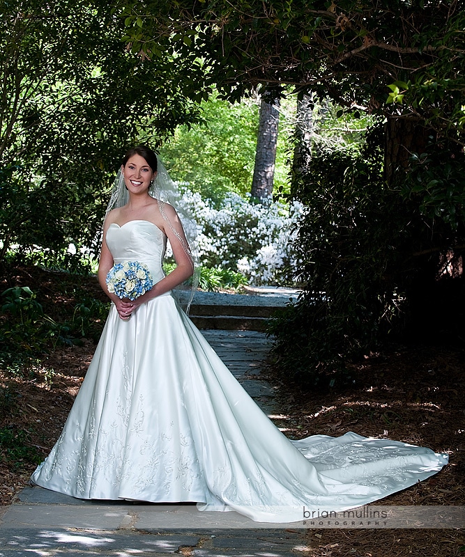 Duke Gardens bridal photography