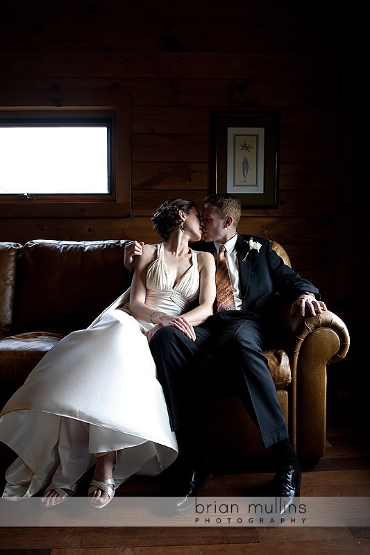 bride & groom portrait barn at valhalla