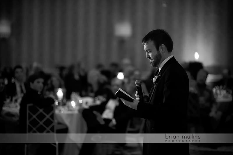 groomsman wedding toast