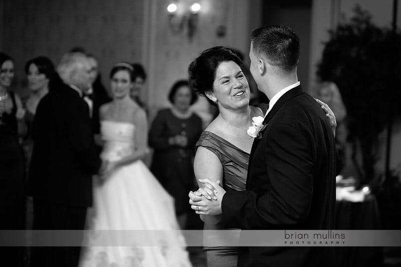 mother and son dance