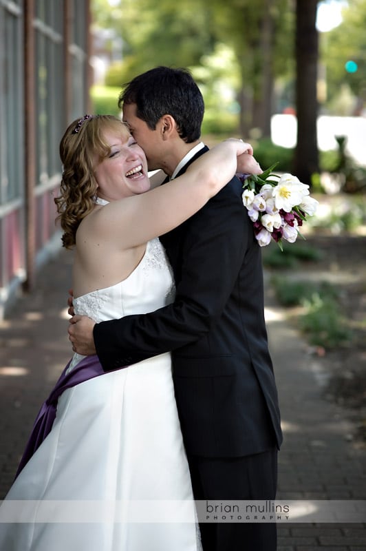 bridal and groom portraits