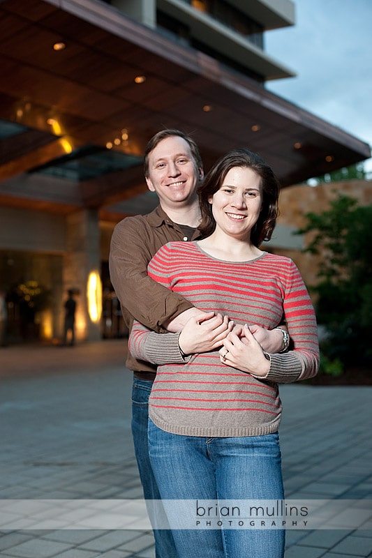 engagement session at the Umstead Hotel