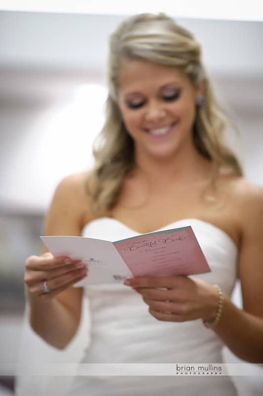 wedding day card for bride