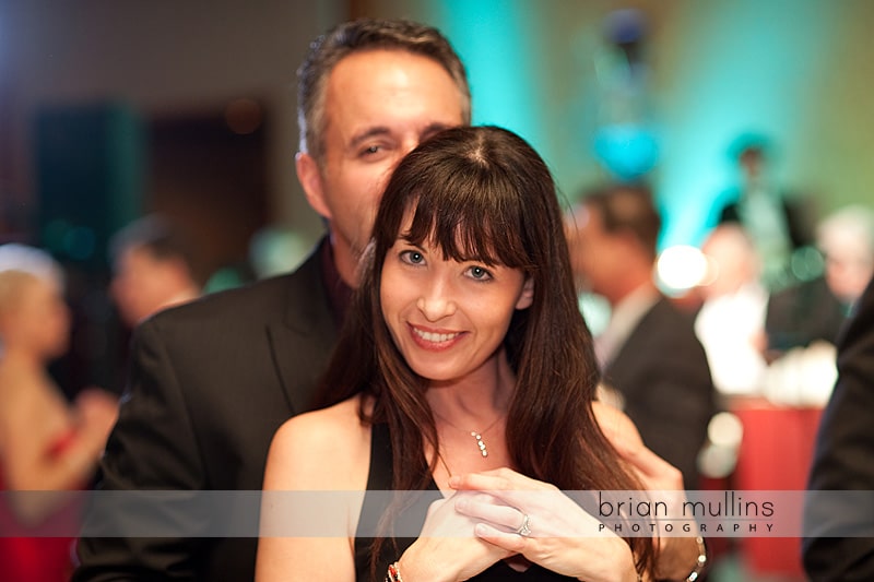 couple at the Umstead Hotel New Years Eve Gala