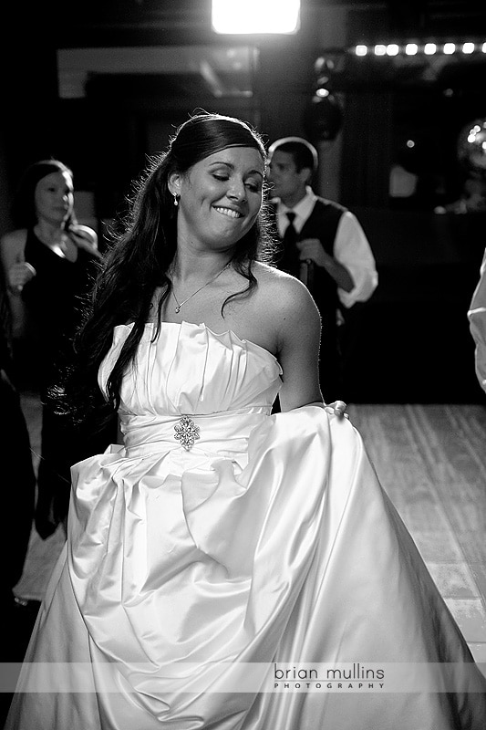 bride dancing at wedding