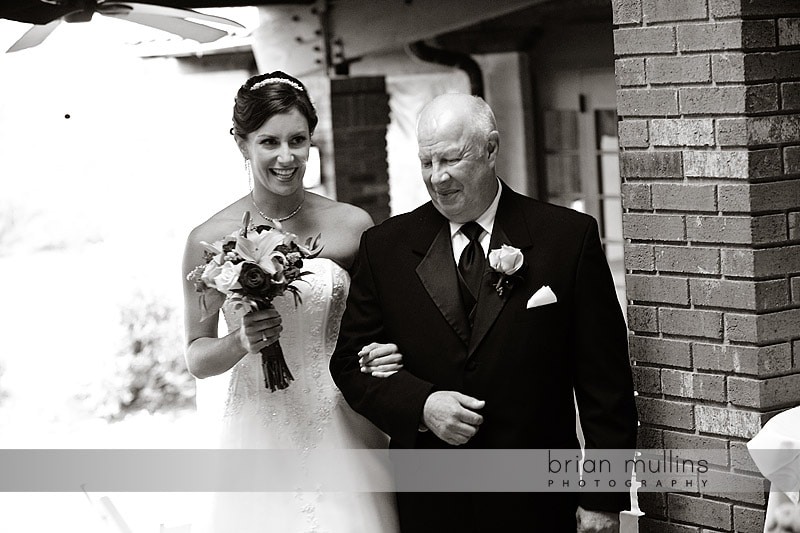 Bride & Father - Grove Park Inn Wedding Photography