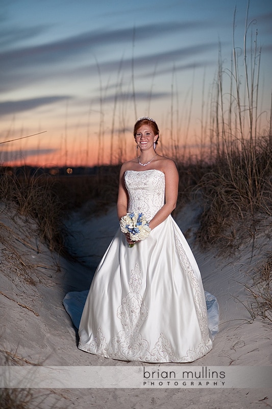 wrightsville beach bridal portrait