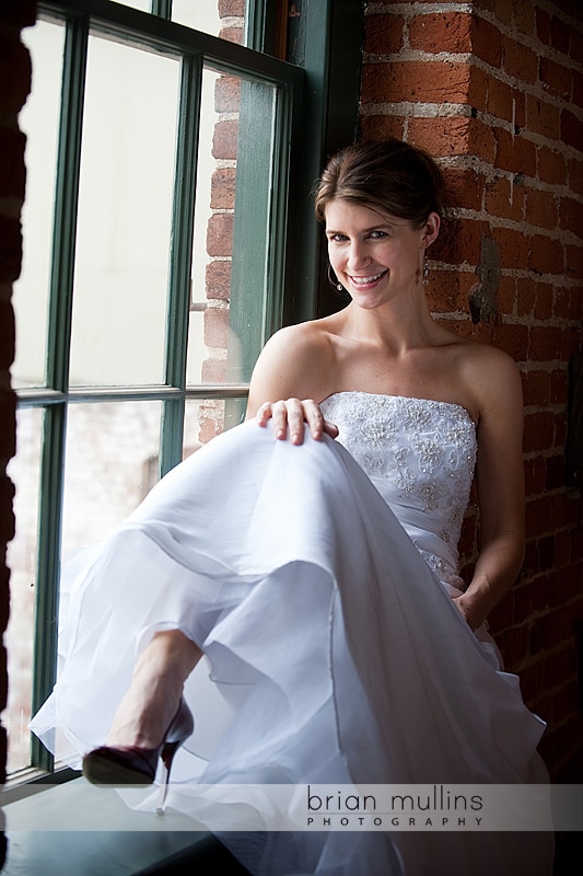 Urban Bridal Portrait | Raleigh Wedding Photographers
