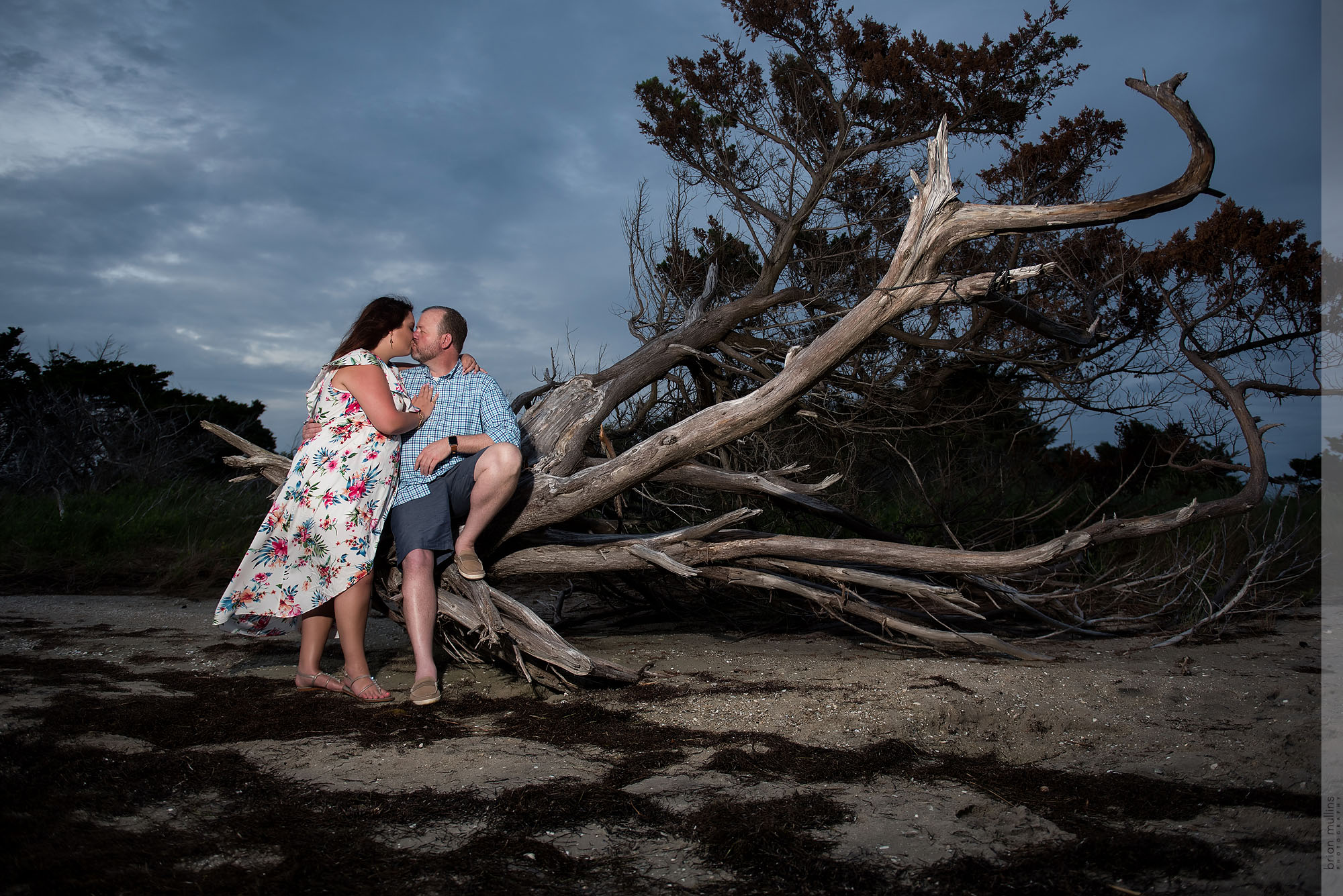 outer banks engagement session