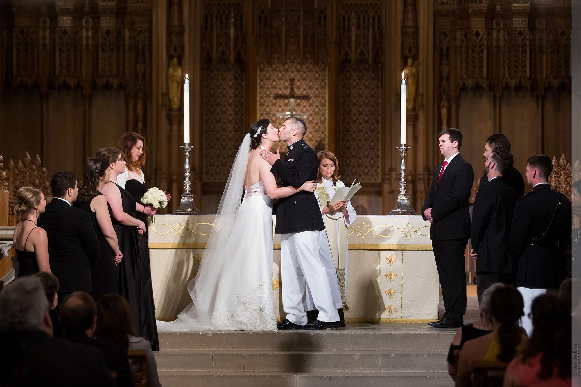 Duke Chapel Wedding | Samantha \u0026 Curtis | Brian Mullins Photography, image size:2000x1333