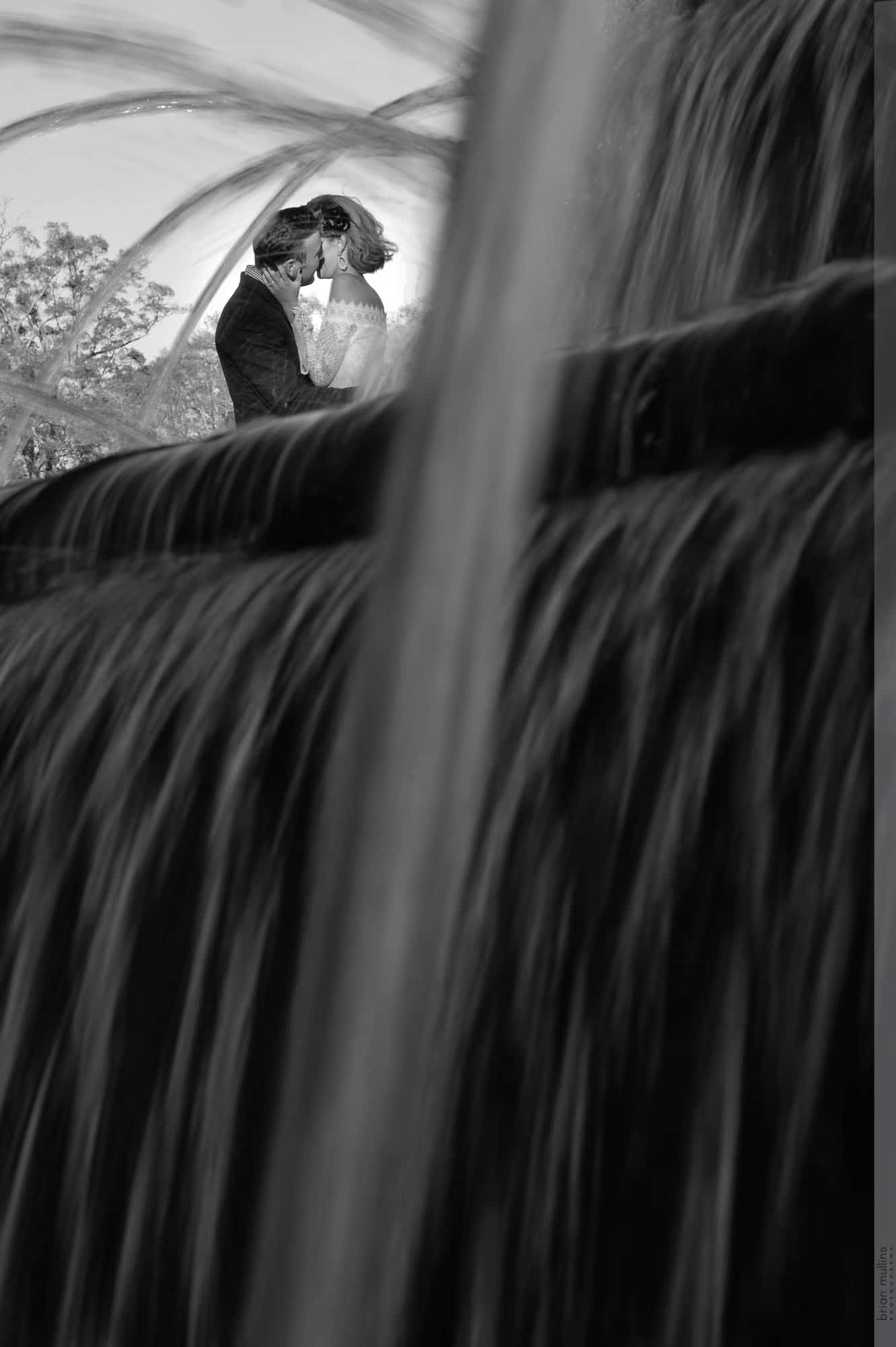 downtown cary park engagement session