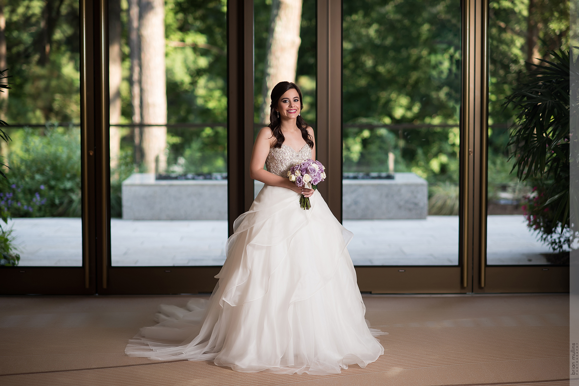 umstead hotel bridal portrait